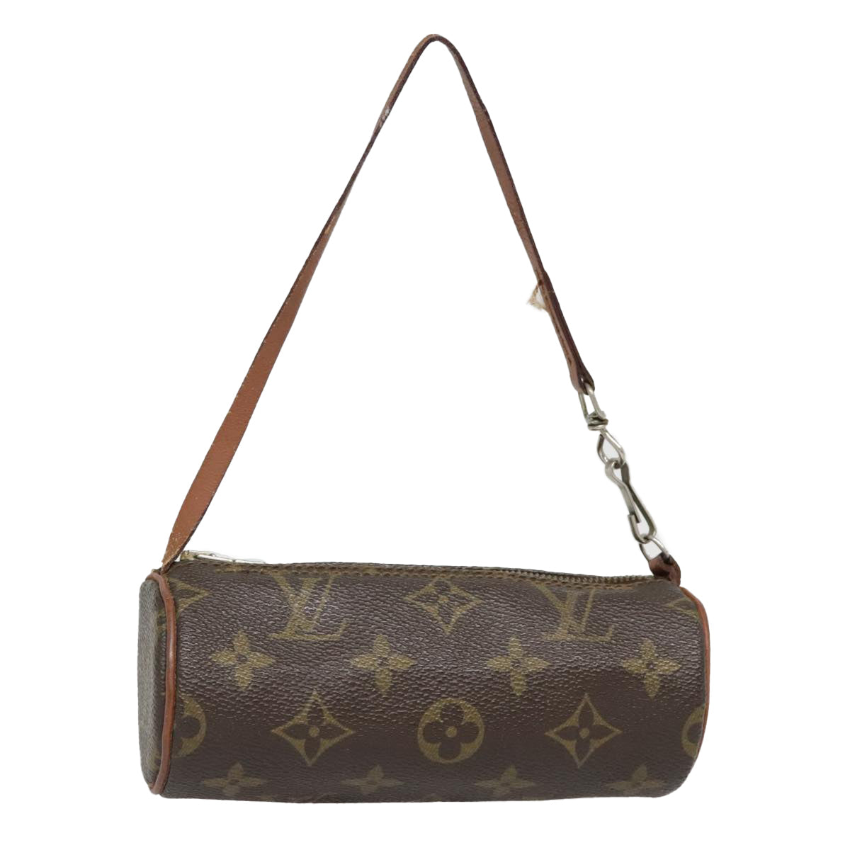 LOUIS VUITTON Monogram Papillon Pouch Vintage LV Auth 90773