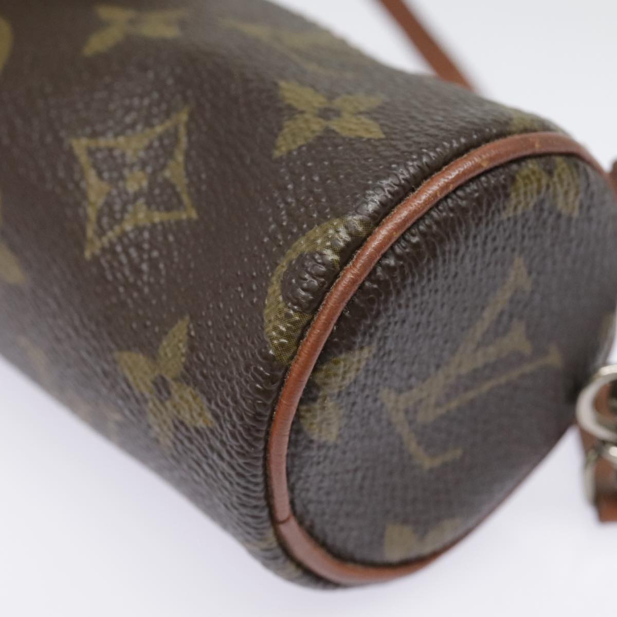 LOUIS VUITTON Monogram Papillon Pouch Vintage LV Auth 90773