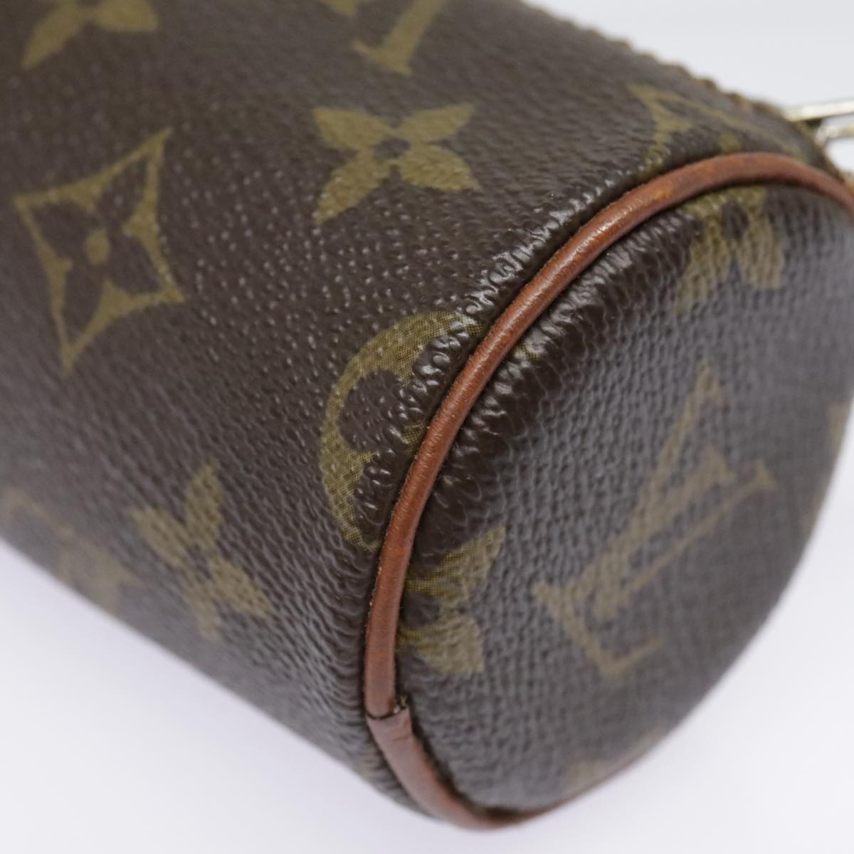 LOUIS VUITTON Monogram Papillon Pouch Vintage LV Auth 90773