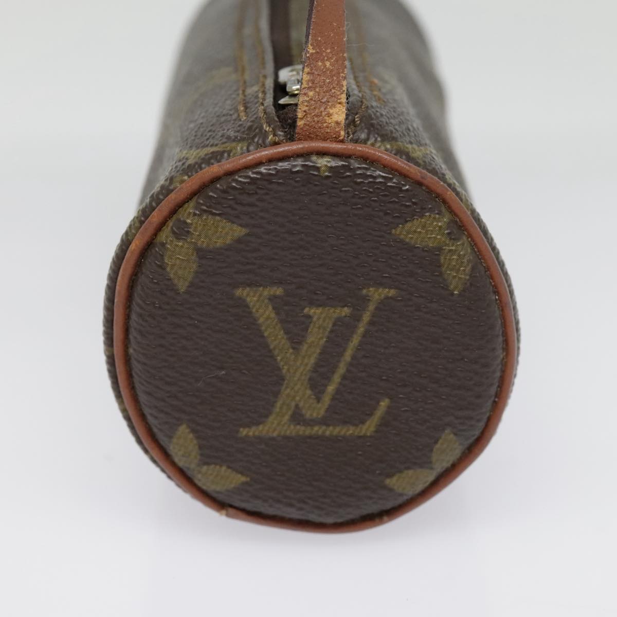 LOUIS VUITTON Monogram Papillon Pouch Vintage LV Auth 90773