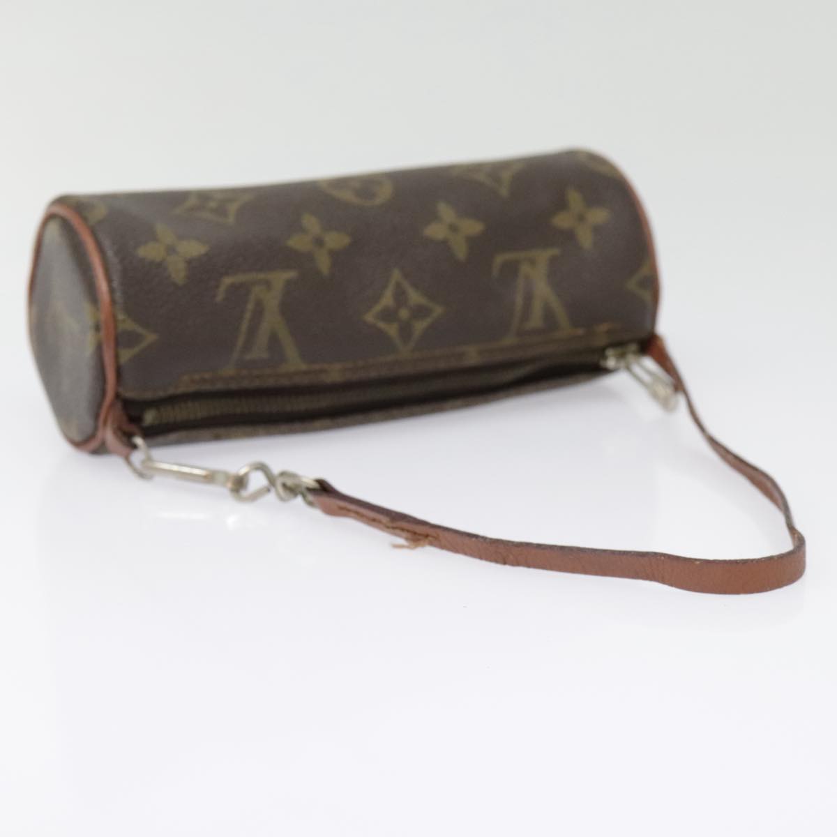 LOUIS VUITTON Monogram Papillon Pouch Vintage LV Auth 90773