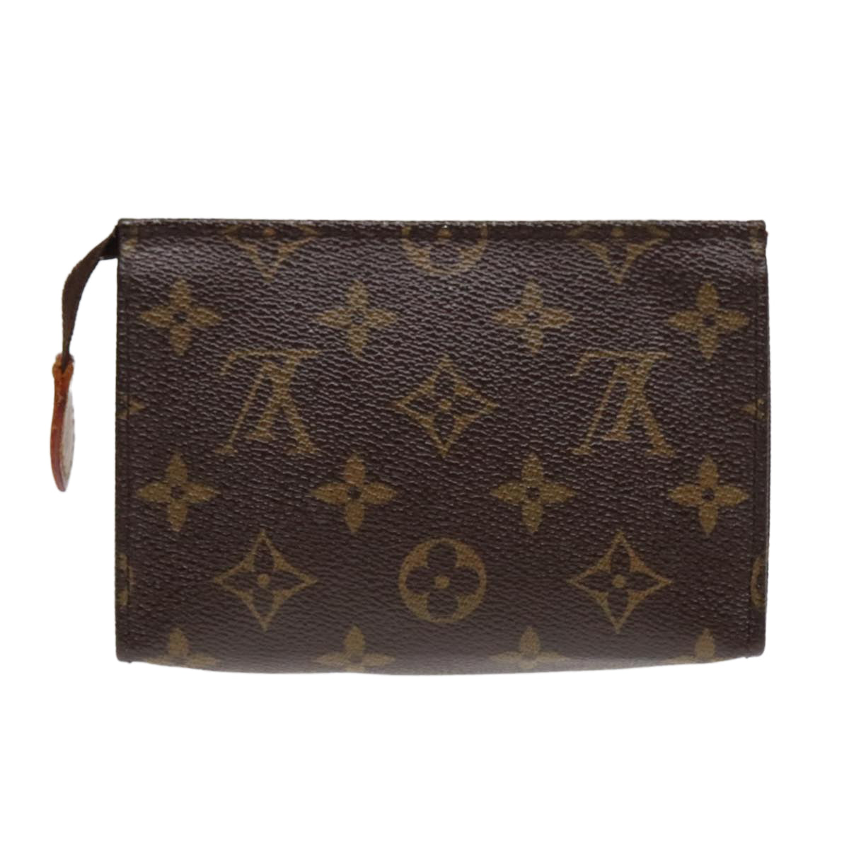 LOUIS VUITTON Monogram Poche Toilette 15 Pouch M47546 LV Auth 90817