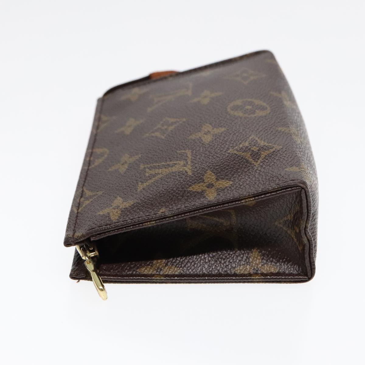 LOUIS VUITTON Monogram Poche Toilette 15 Pouch M47546 LV Auth 90817