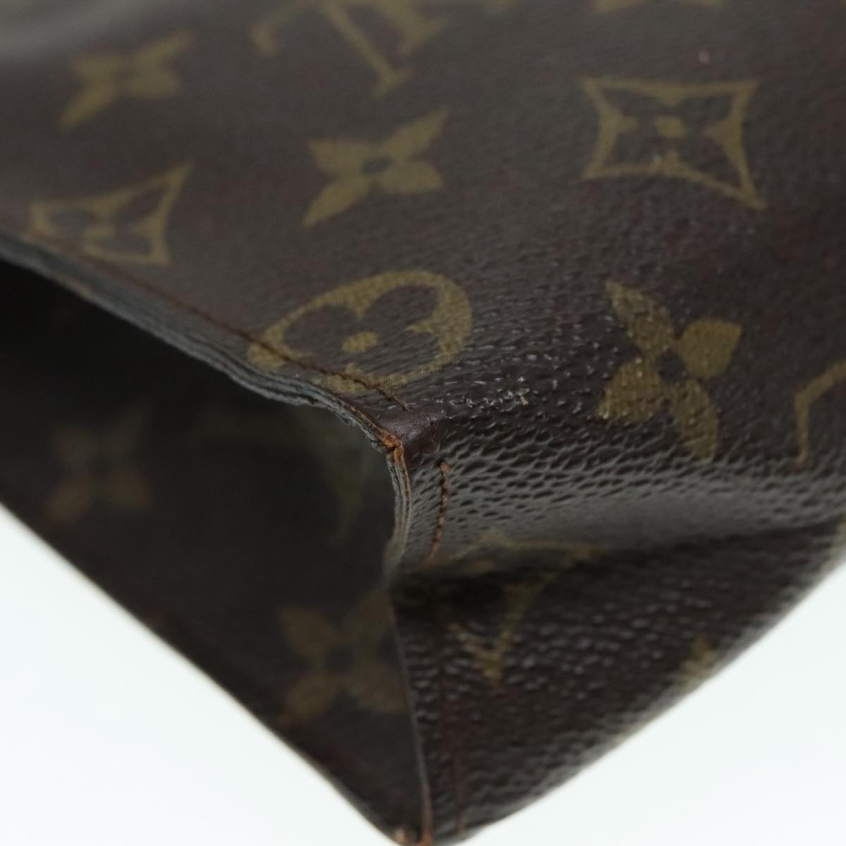 LOUIS VUITTON Monogram Poche Toilette 26 Pouch Vintage M47542 LV Auth 90848