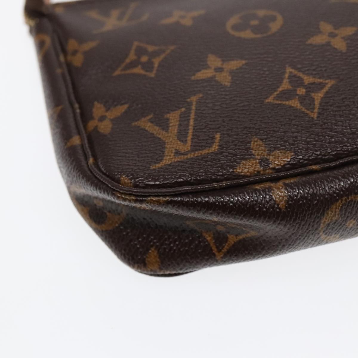 LOUIS VUITTON Monogram Pochette Accessoires Pouch M51980 LV Auth 90850