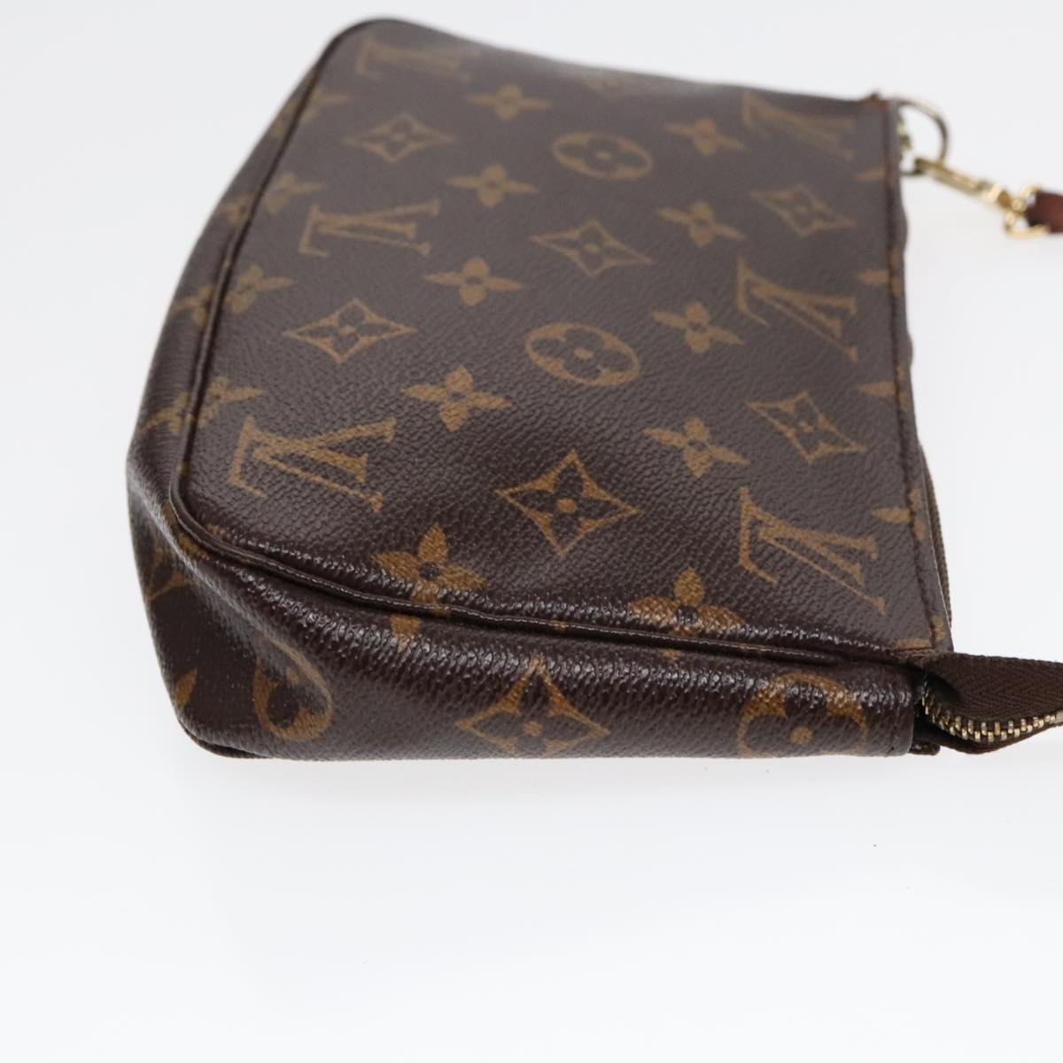 LOUIS VUITTON Monogram Pochette Accessoires Pouch M51980 LV Auth 90850