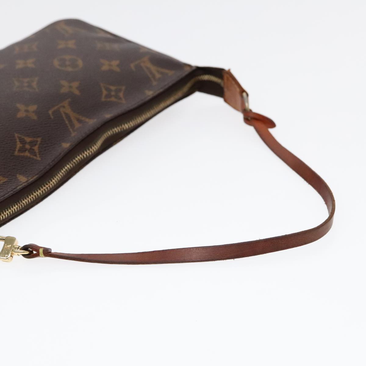 LOUIS VUITTON Monogram Pochette Accessoires Pouch M51980 LV Auth 90850