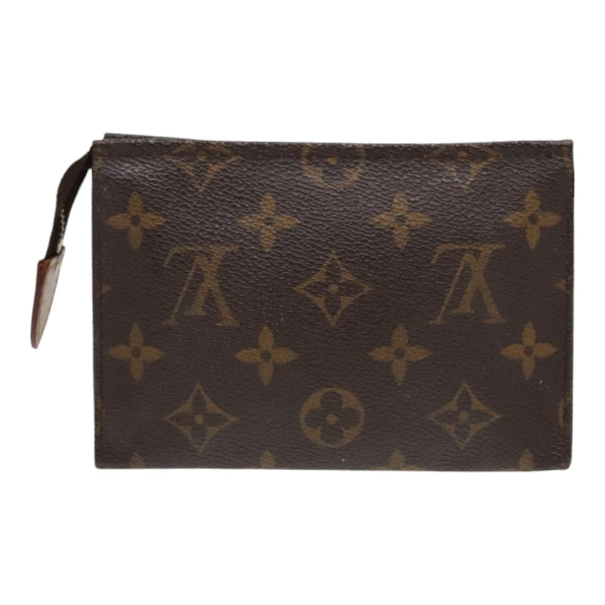 LOUIS VUITTON Monogram Poche Toilette 15 Pouch M47546 LV Auth 90876