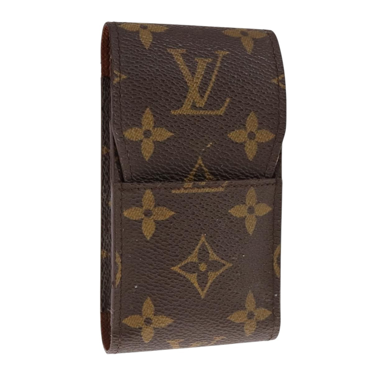 LOUIS VUITTON Monogram Etui cigarette Cigarette Case M63024 LV Auth 90906