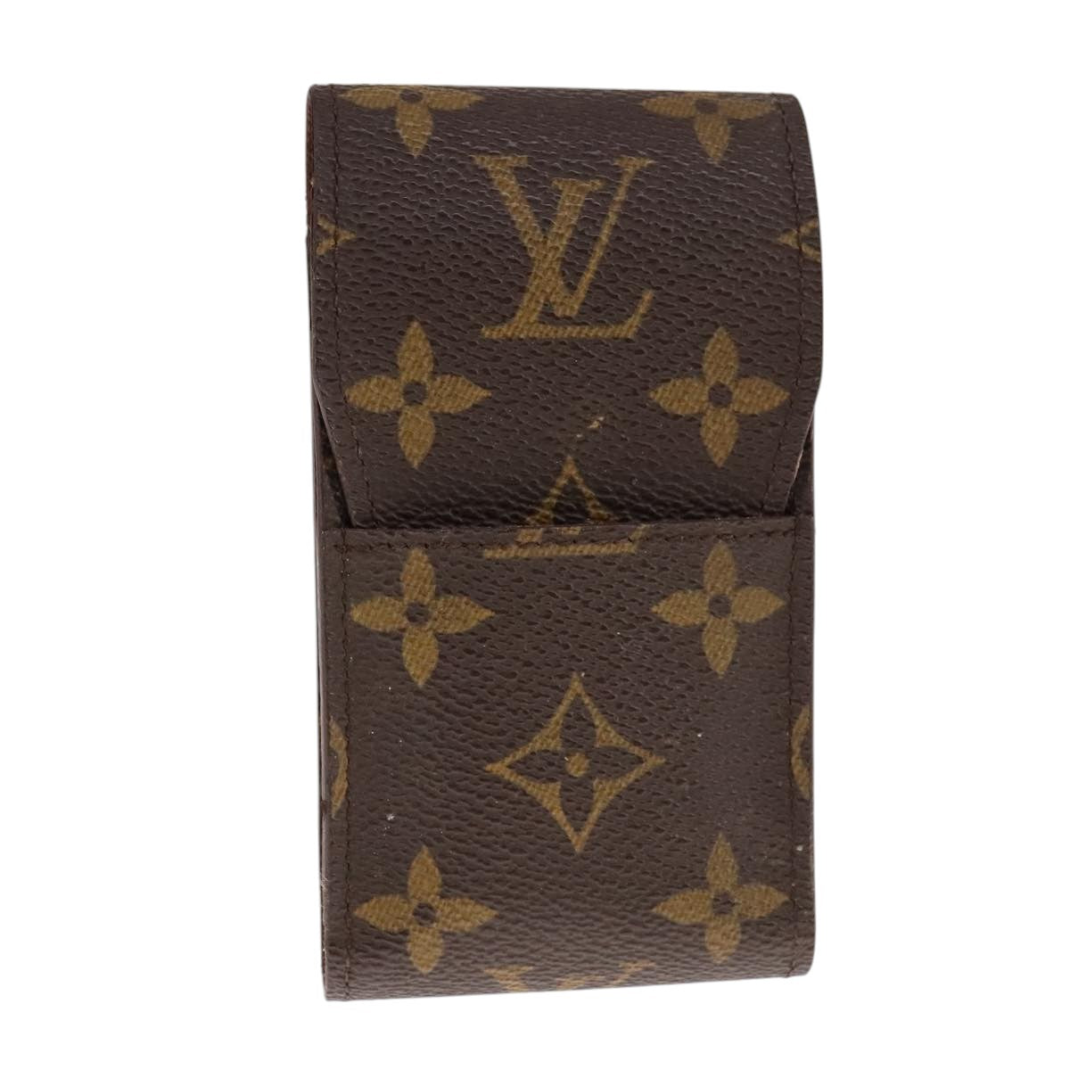 LOUIS VUITTON Monogram Etui cigarette Cigarette Case M63024 LV Auth 90906