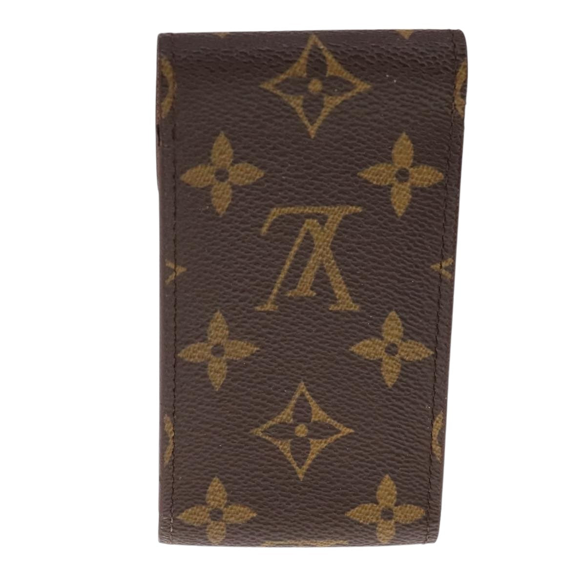 LOUIS VUITTON Monogram Etui cigarette Cigarette Case M63024 LV Auth 90906