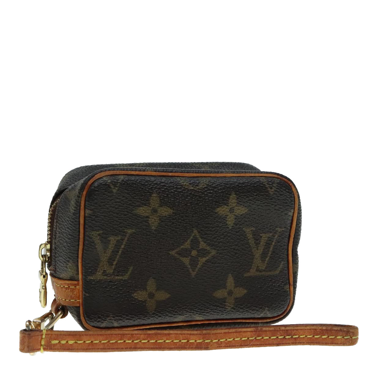 LOUIS VUITTON Monogram Trousse Wapity Pouch M58030 LV Auth 90923