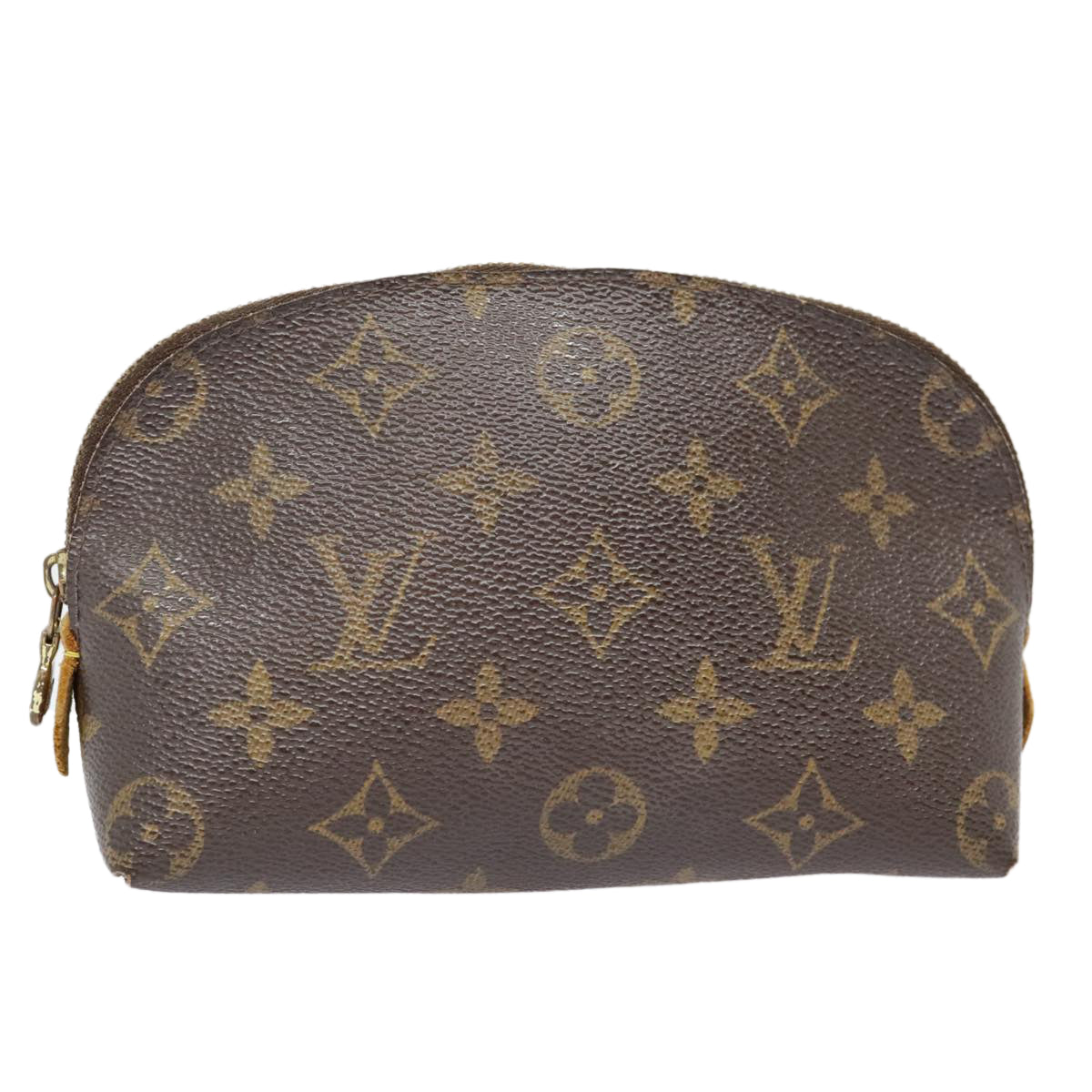 LOUIS VUITTON Monogram Pochette Cosmetic PM Cosmetic Pouch M47515 LV Auth 90924