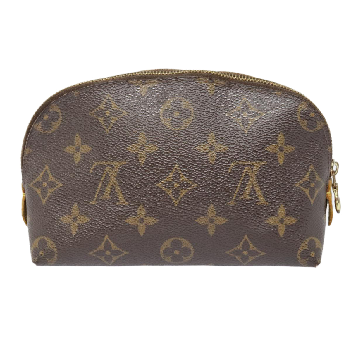 LOUIS VUITTON Monogram Pochette Cosmetic PM Cosmetic Pouch M47515 LV Auth 90924