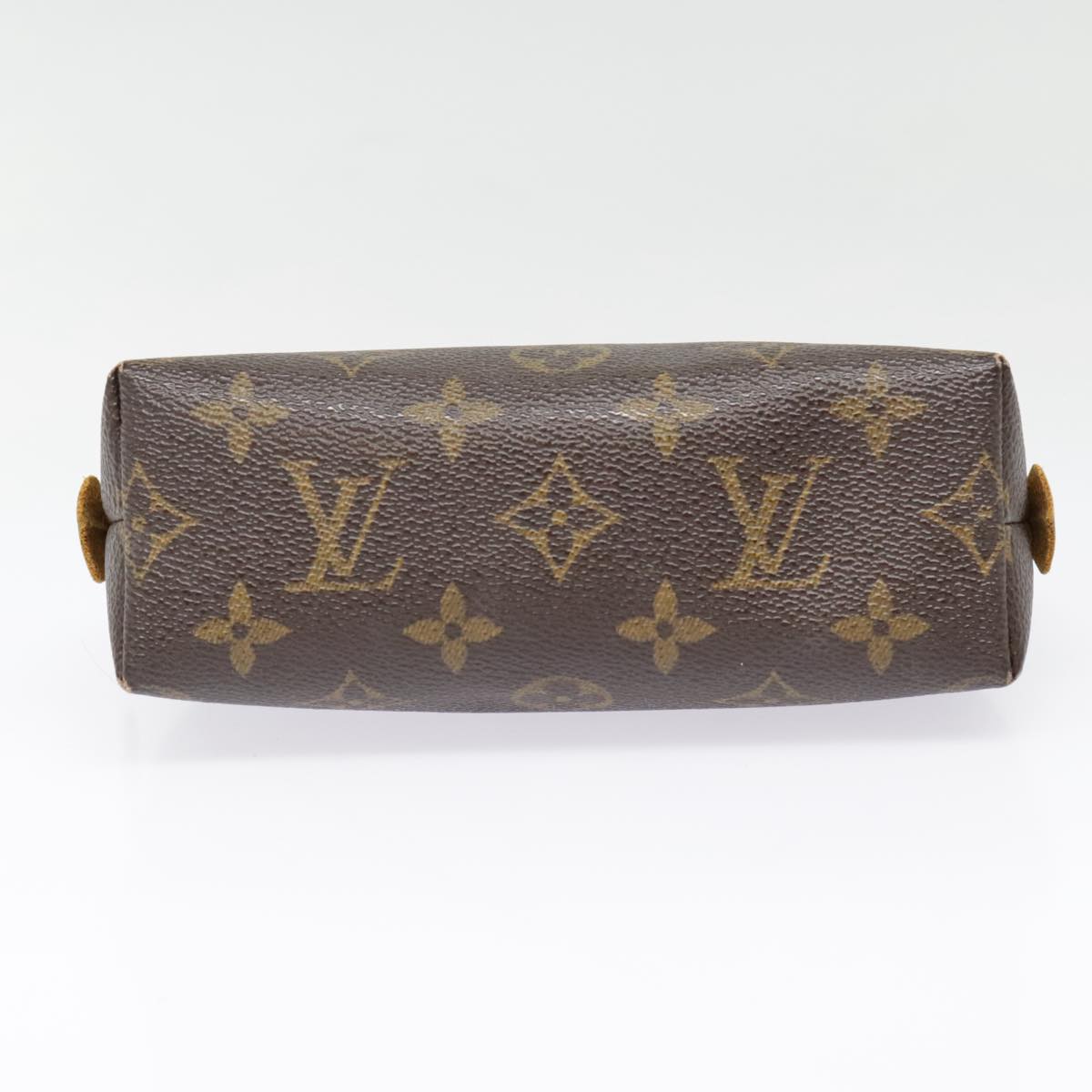 LOUIS VUITTON Monogram Pochette Cosmetic PM Cosmetic Pouch M47515 LV Auth 90924