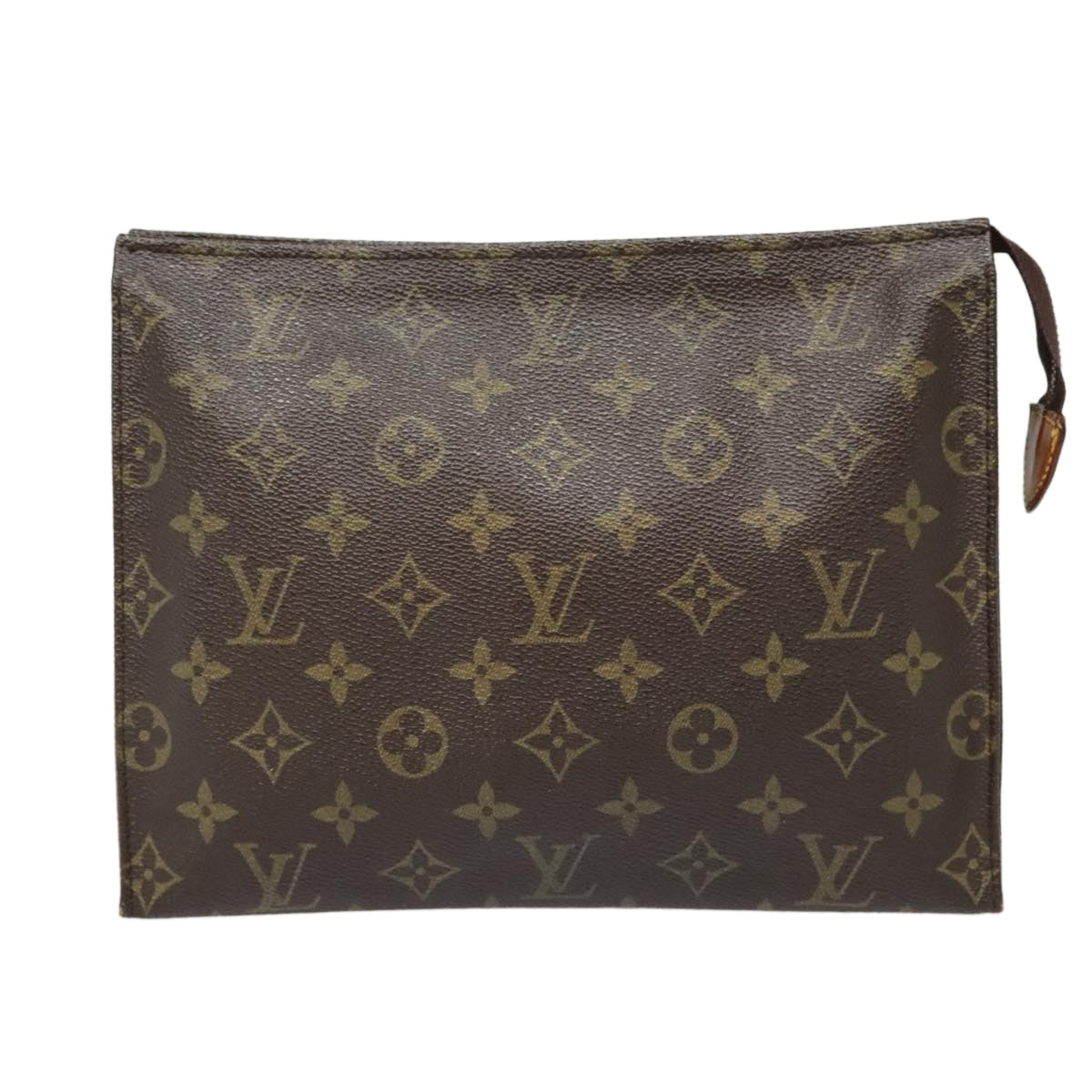 LOUIS VUITTON Monogram Poche Toilette 26 Pouch M47542 LV Auth 90925