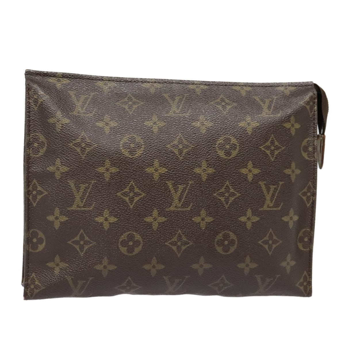 LOUIS VUITTON Monogram Poche Toilette 26 Pouch M47542 LV Auth 90926