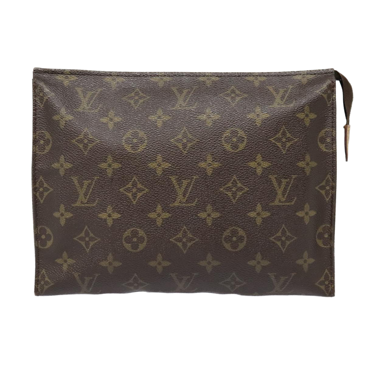 LOUIS VUITTON Monogram Poche Toilette 26 Pouch M47542 LV Auth 90926