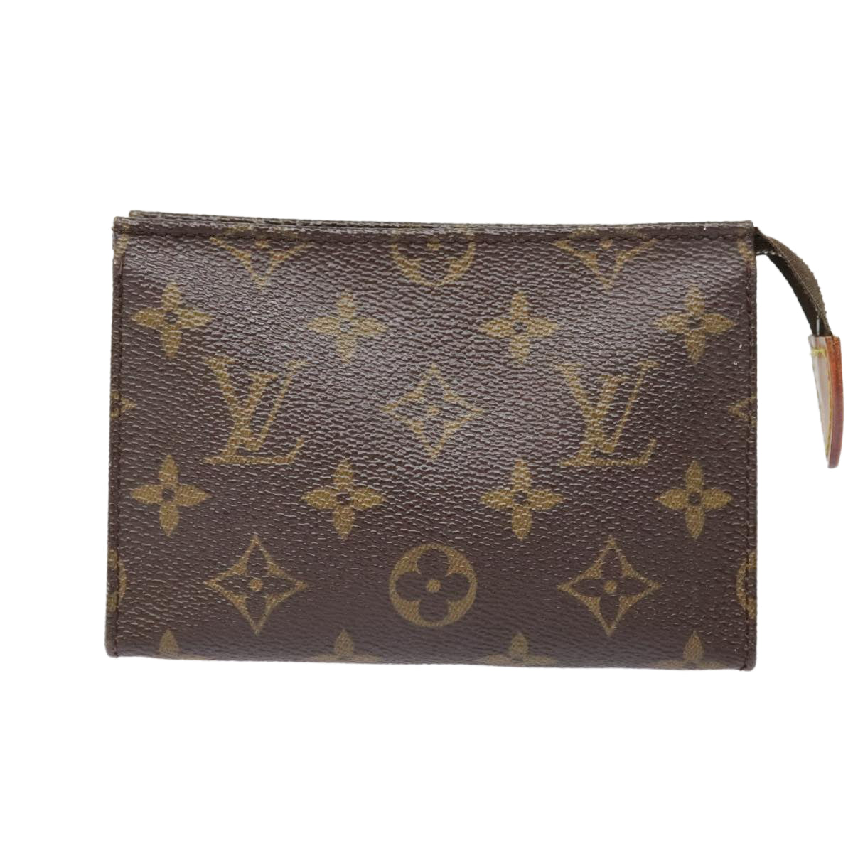 LOUIS VUITTON Monogram Poche Toilette 15 Pouch M47546 LV Auth 90930