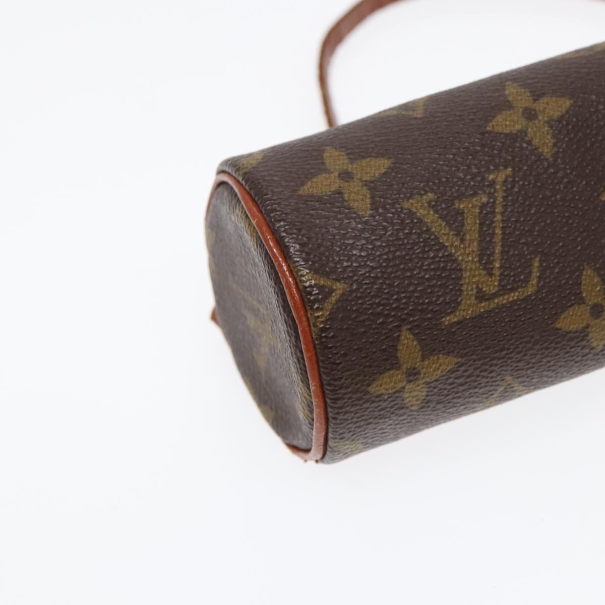 LOUIS VUITTON Monogram Papillon Pouch LV Auth 90932