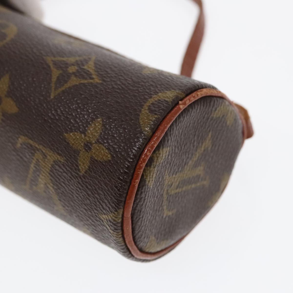 LOUIS VUITTON Monogram Papillon Pouch LV Auth 90932