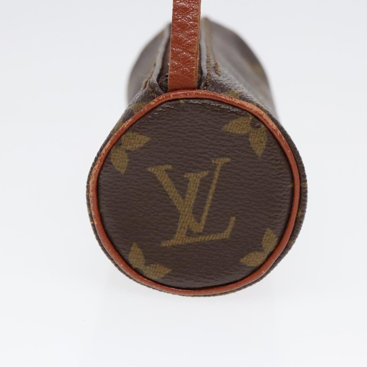 LOUIS VUITTON Monogram Papillon Pouch LV Auth 90932