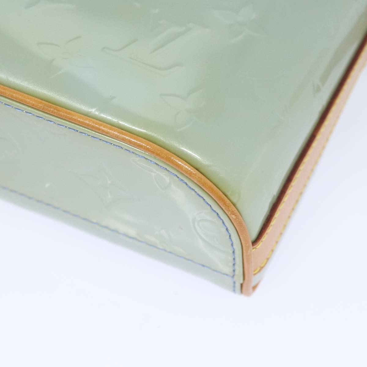 LOUIS VUITTON Monogram Vernis Sullivan Vertical Bag Lavande M91258 LV Auth 90945