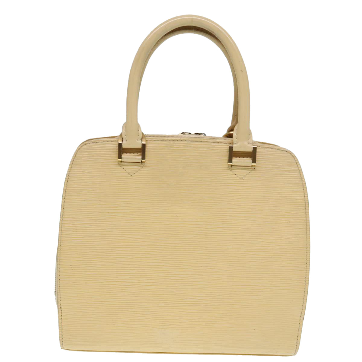 LOUIS VUITTON Epi Pont Neuf Hand Bag Vanilla Cream M5205A LV Auth 90947