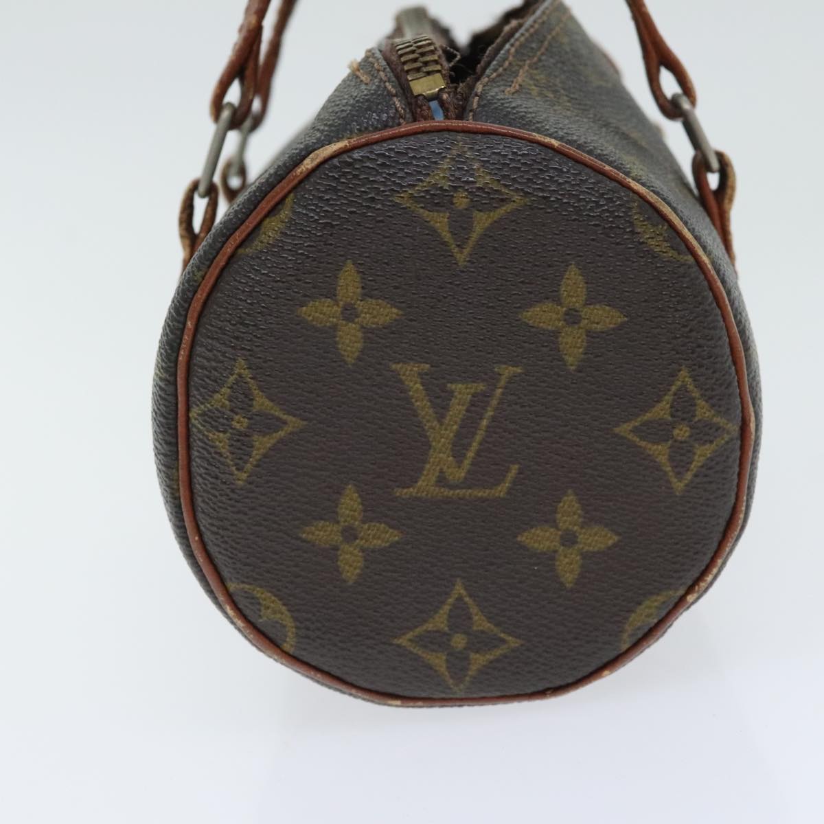 LOUIS VUITTON Monogram Papillon 22 Hand Bag M51367 LV Auth 90960