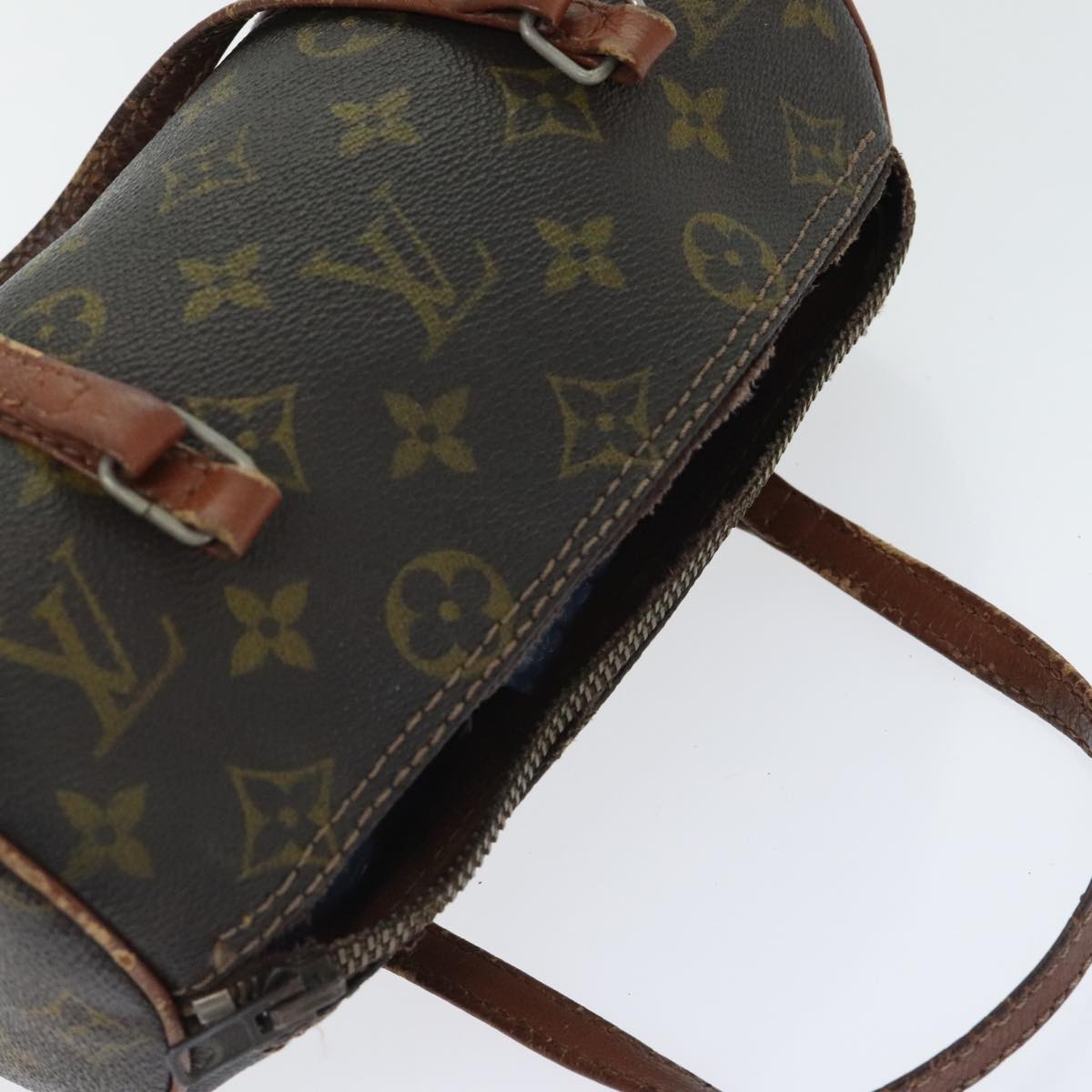 LOUIS VUITTON Monogram Papillon 22 Hand Bag M51367 LV Auth 90960