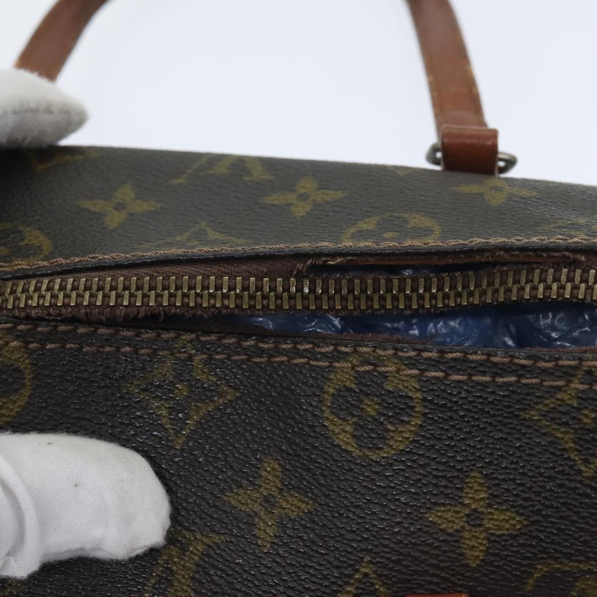 LOUIS VUITTON Monogram Papillon 22 Hand Bag M51367 LV Auth 90960