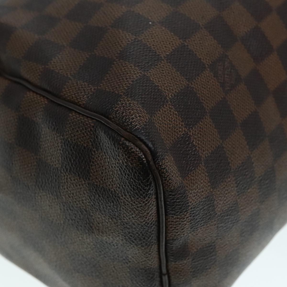 LOUIS VUITTON Damier Ebene Speedy 30 Hand Bag N41364 LV Auth 90963