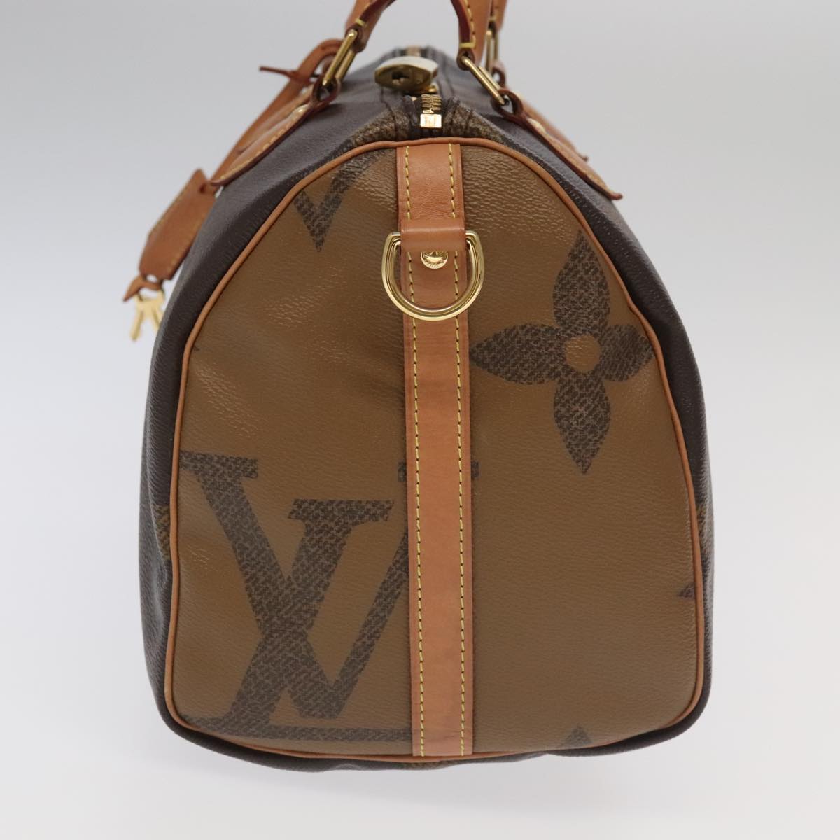 LOUIS VUITTON Monogram Giant Speedy 30 Bandouliere Hand Bag M44602 Auth 90965A