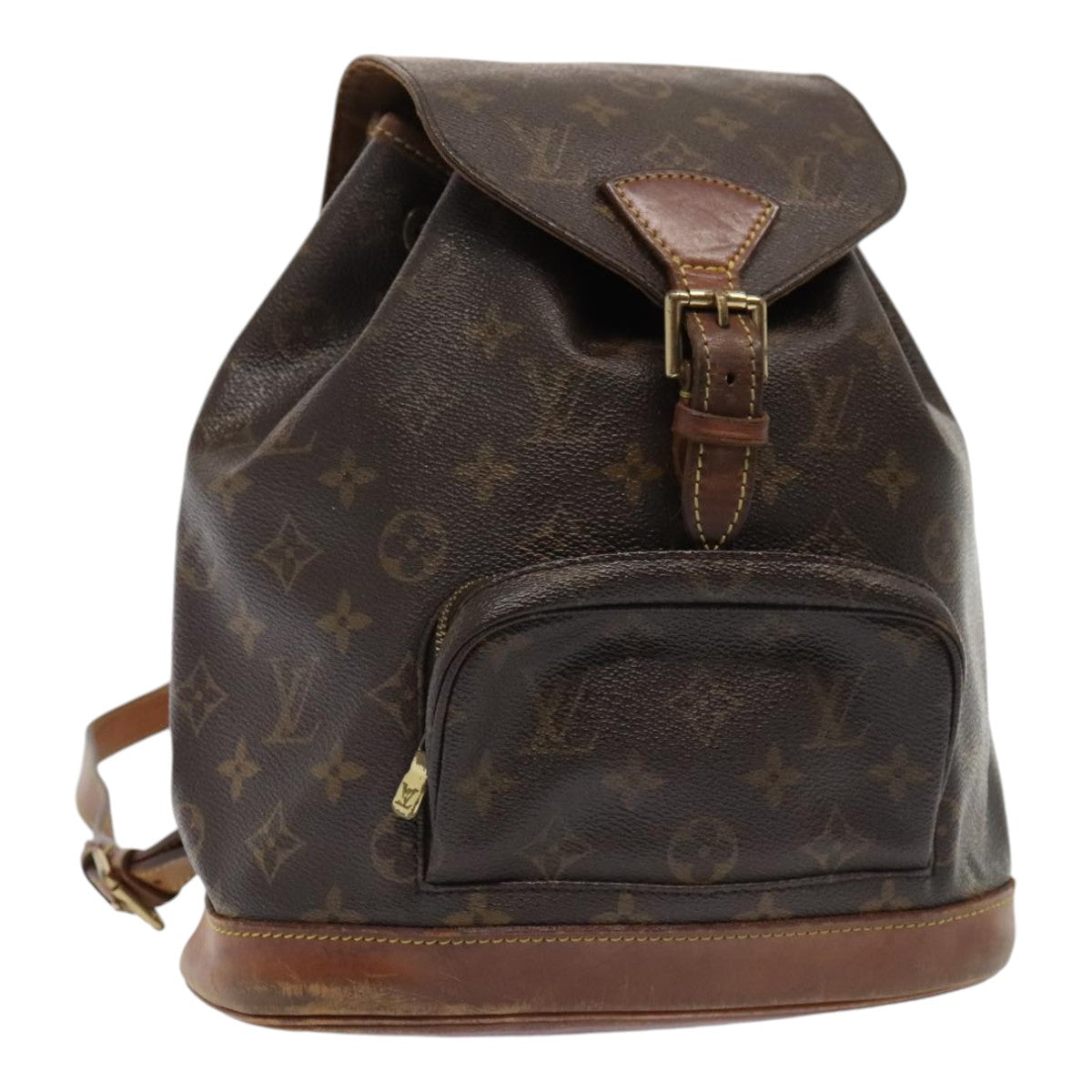 LOUIS VUITTON Monogram Montsouris MM Backpack M51136 LV Auth 90967