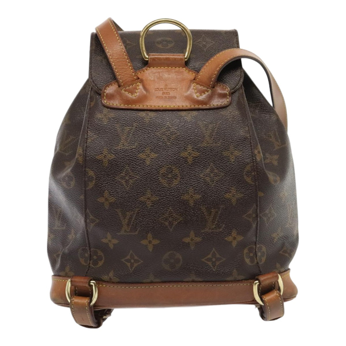 LOUIS VUITTON Monogram Montsouris MM Backpack M51136 LV Auth 90967