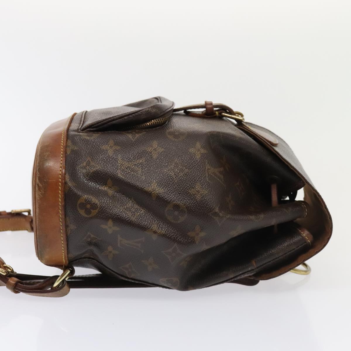 LOUIS VUITTON Monogram Montsouris MM Backpack M51136 LV Auth 90967