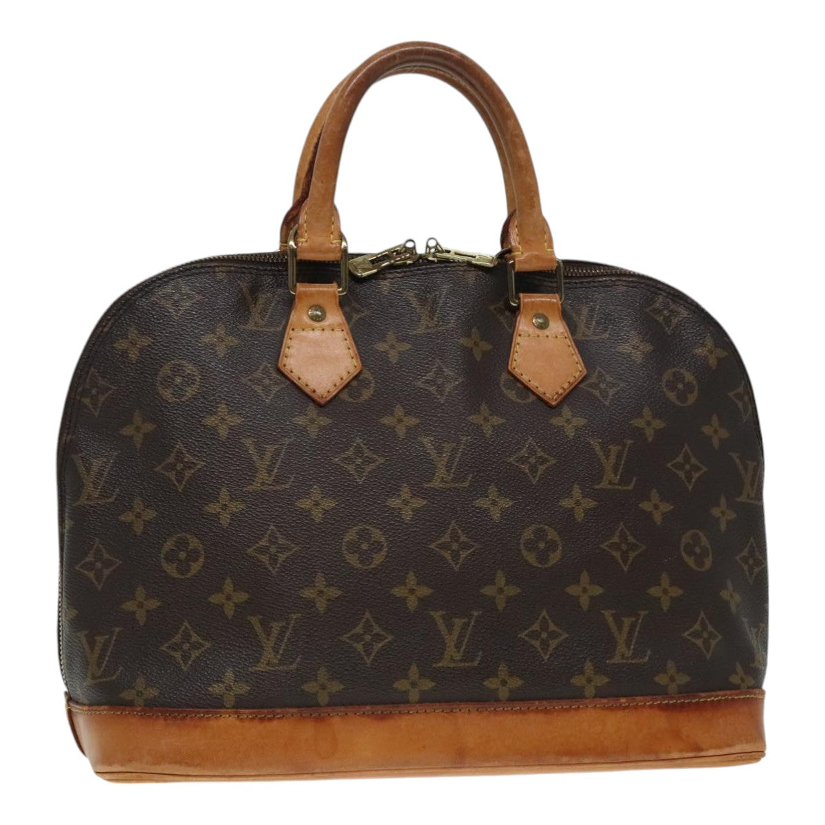 LOUIS VUITTON Monogram Alma Hand Bag M51130 LV Auth 90982