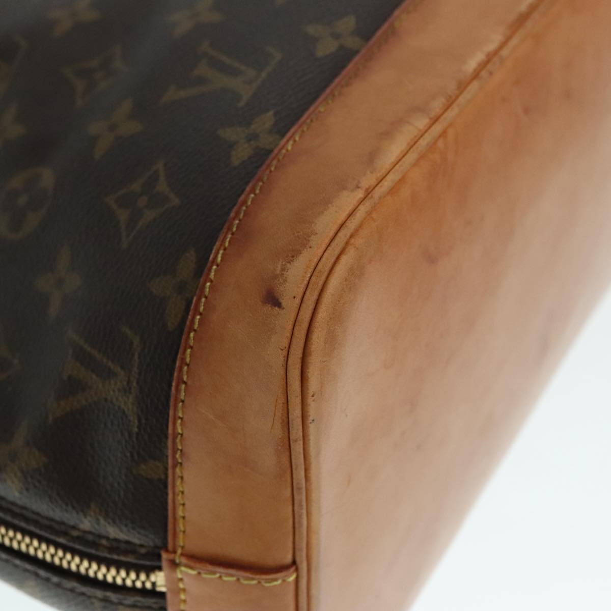 LOUIS VUITTON Monogram Alma Hand Bag M51130 LV Auth 90982