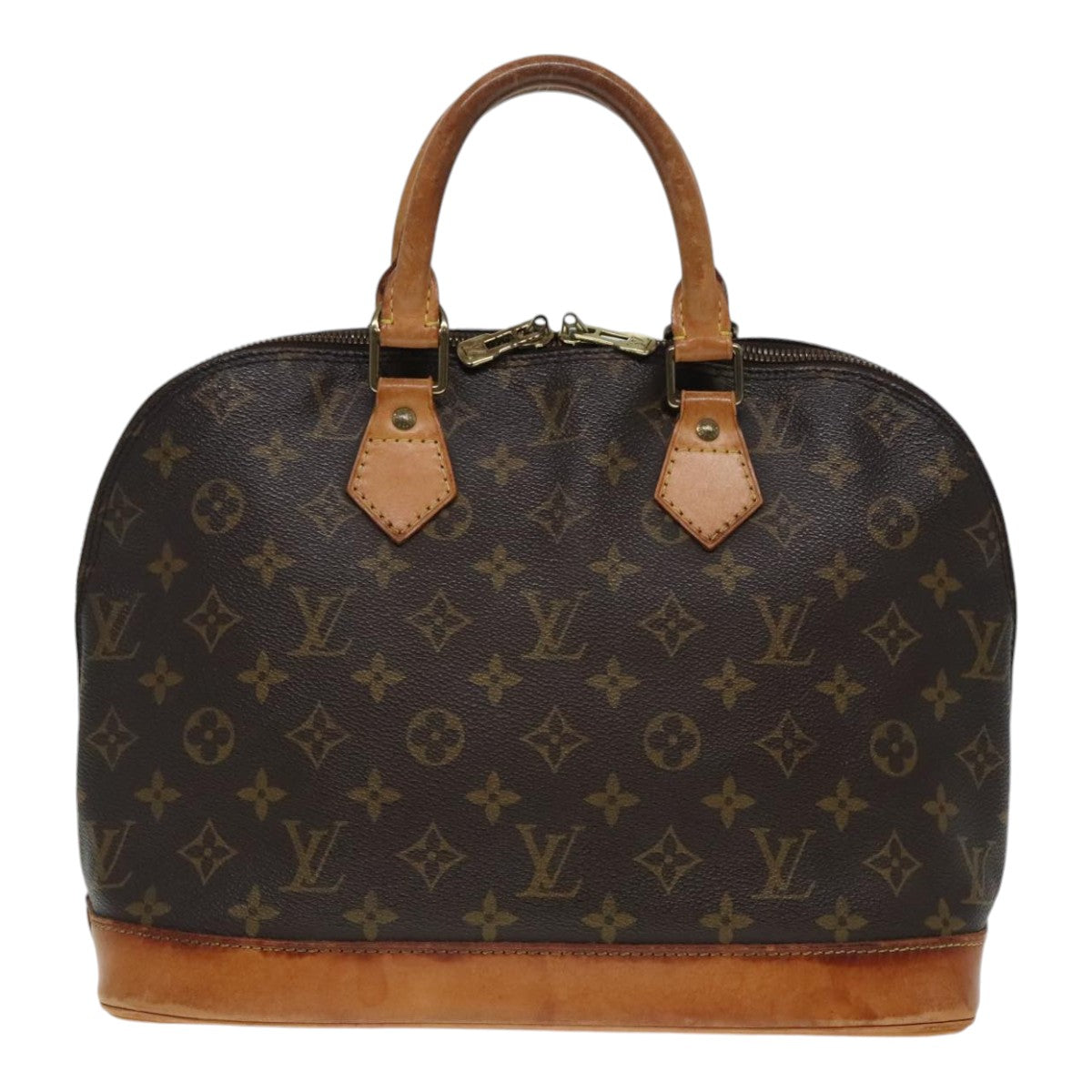 LOUIS VUITTON Monogram Alma Hand Bag M51130 LV Auth 90982