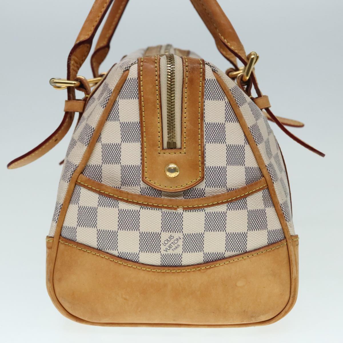 LOUIS VUITTON Damier Azur Berkeley Hand Bag N52001 LV Auth 90984