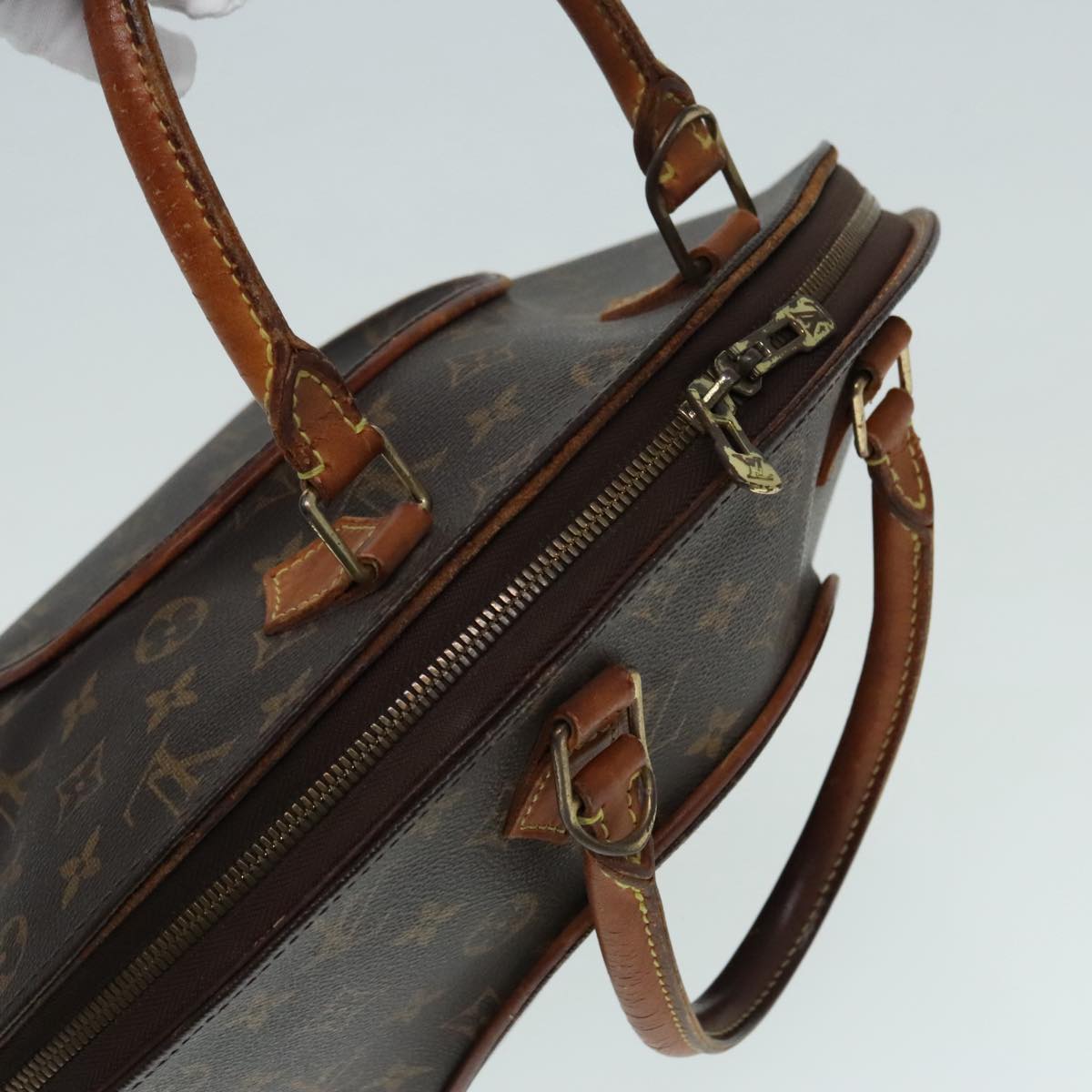 LOUIS VUITTON Monogram Ellipse MM Hand Bag M51126 LV Auth 90995