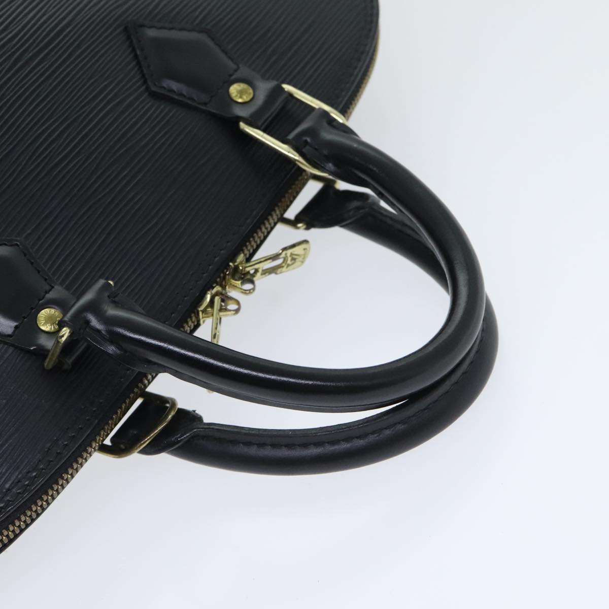 LOUIS VUITTON Epi Alma Hand Bag Black M52142 LV Auth 91061