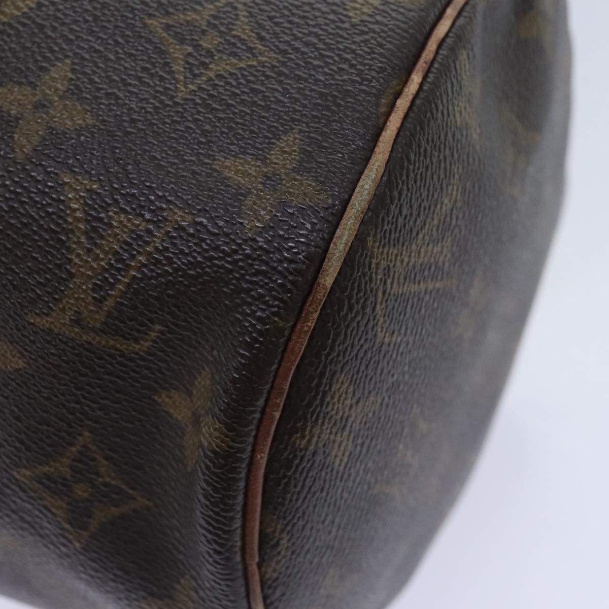 LOUIS VUITTON Monogram Papillon 30 Hand Bag M51385 LV Auth 91080