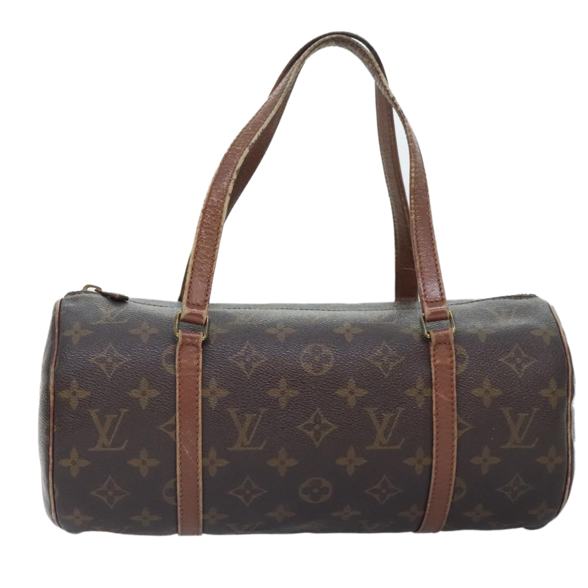 LOUIS VUITTON Monogram Papillon 30 Hand Bag M51385 LV Auth 91080