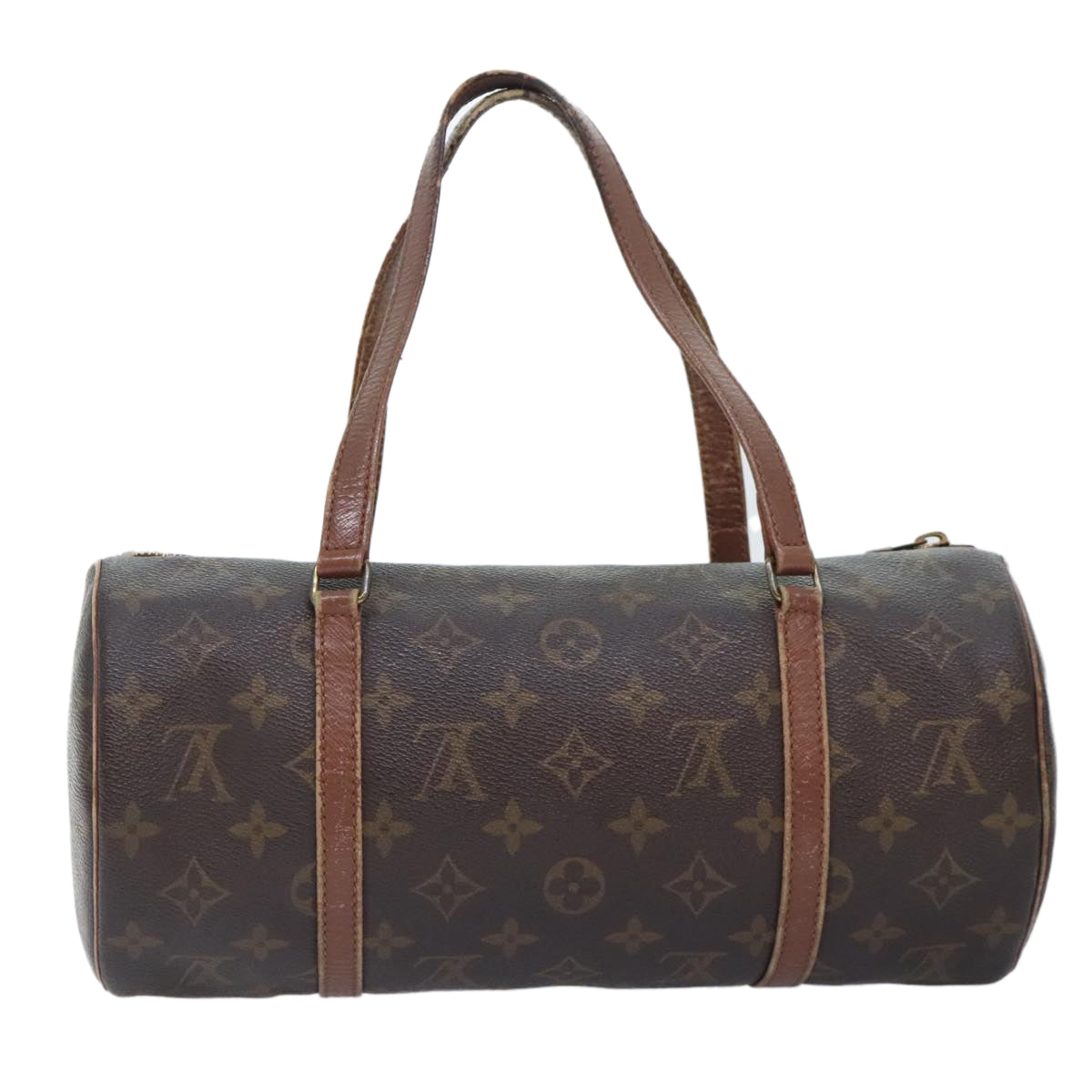 LOUIS VUITTON Monogram Papillon 30 Hand Bag M51385 LV Auth 91080