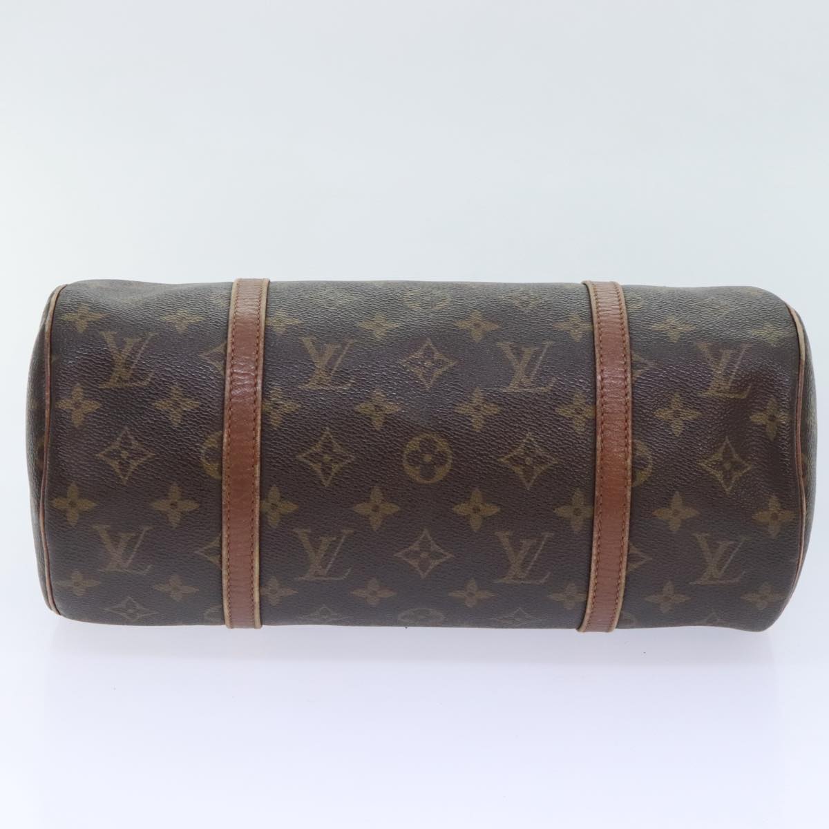 LOUIS VUITTON Monogram Papillon 30 Hand Bag M51385 LV Auth 91080