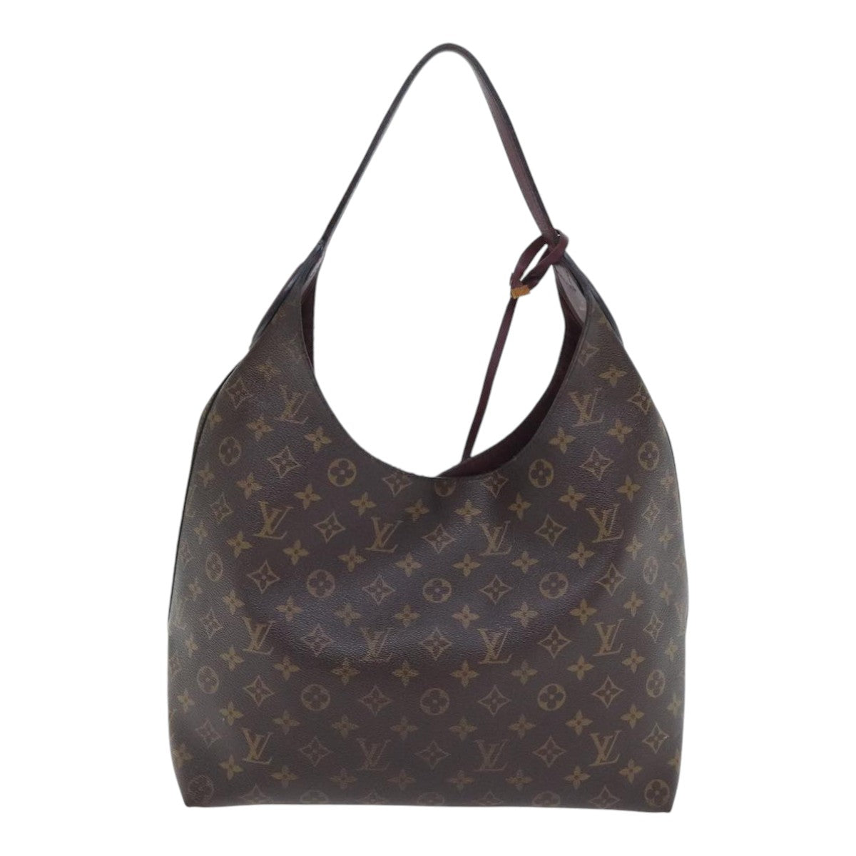 LOUIS VUITTON Monogram Flower Hobo Shoulder Bag M43545 LV Auth 91087