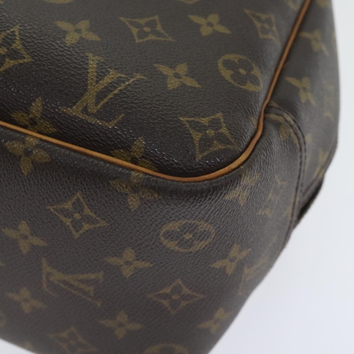 LOUIS VUITTON Monogram Deauville Hand Bag M47270 LV Auth 91096