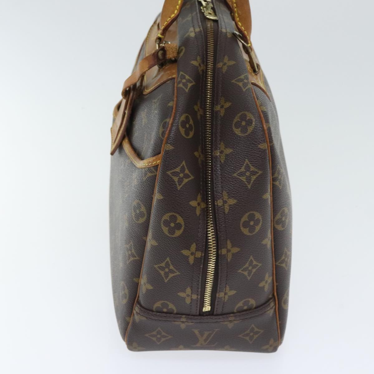 LOUIS VUITTON Monogram Deauville Hand Bag M47270 LV Auth 91096