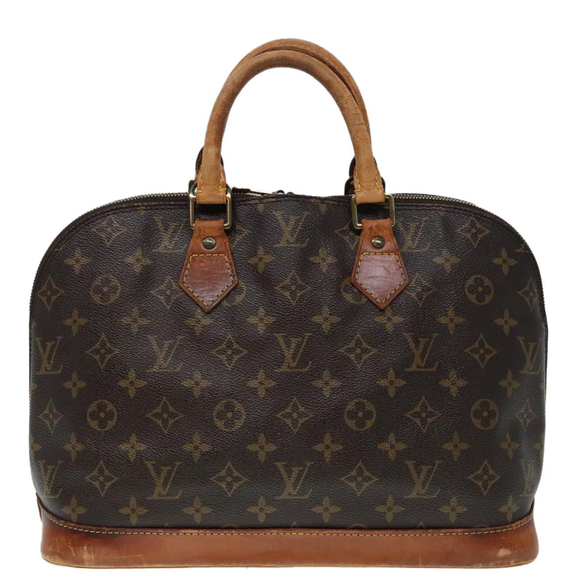 LOUIS VUITTON Monogram Alma Hand Bag M51130 LV Auth 91102